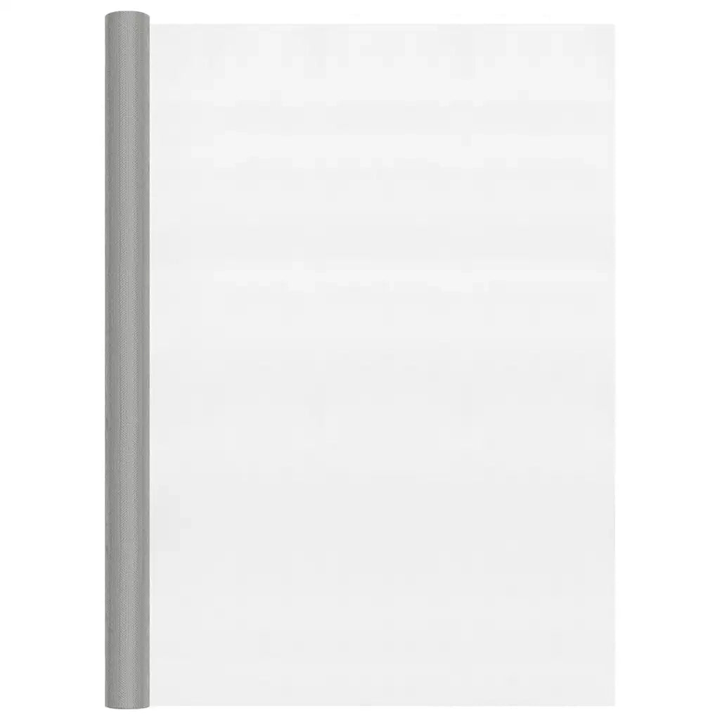 Recinzione in Rete in Acciaio Inossidabile 112x2000 cm Argento 150898