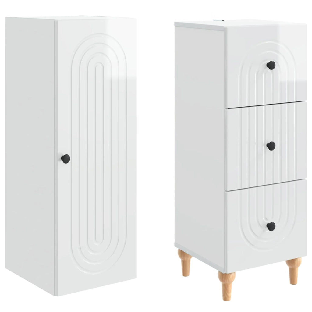 Set di armadi 2 pcs 33 x 34,5 x 90 cm Legno ingegnerizzato 3416470