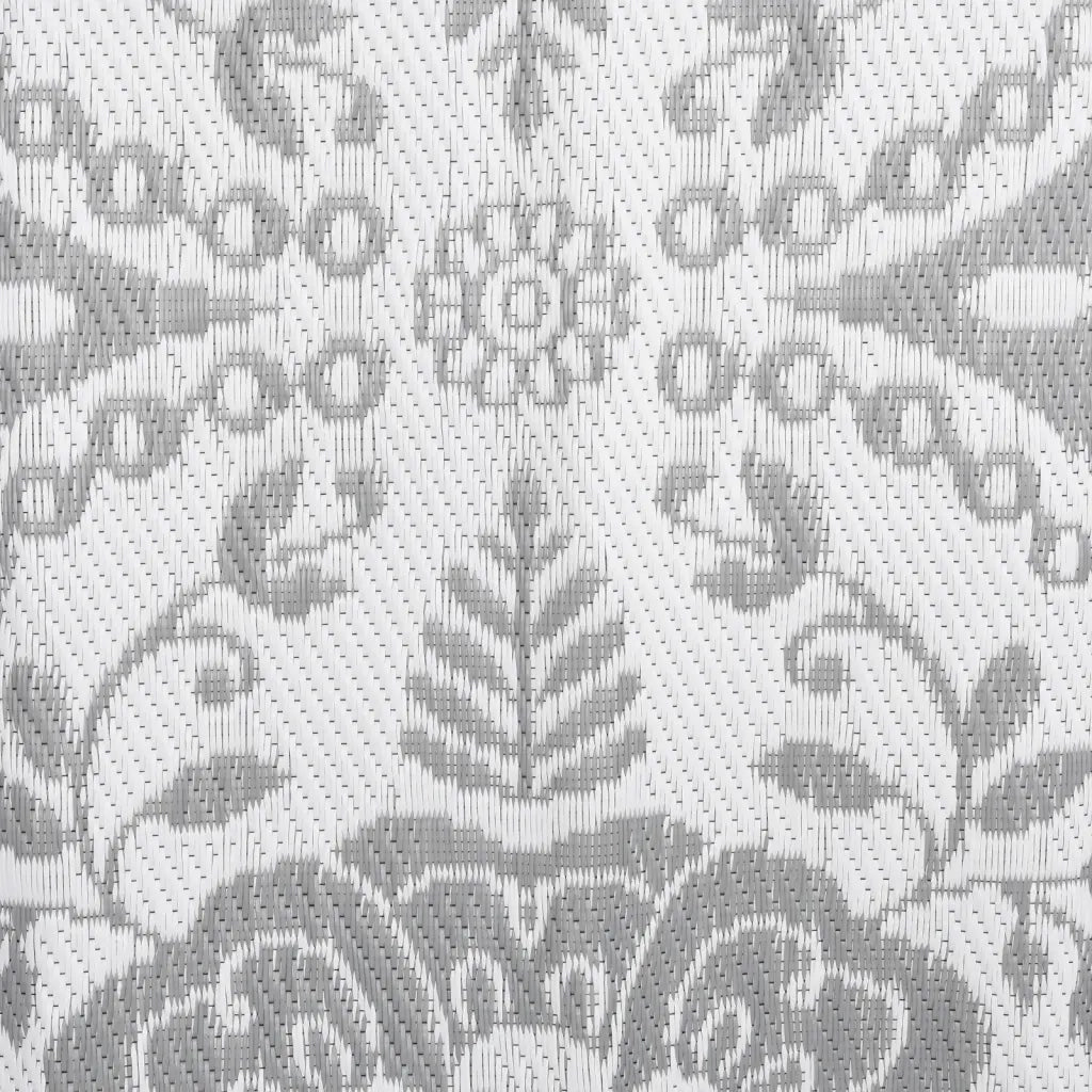 Tappeto da Esterno ARAKIL Grigio Chiaro 140x200 cm PP 317031