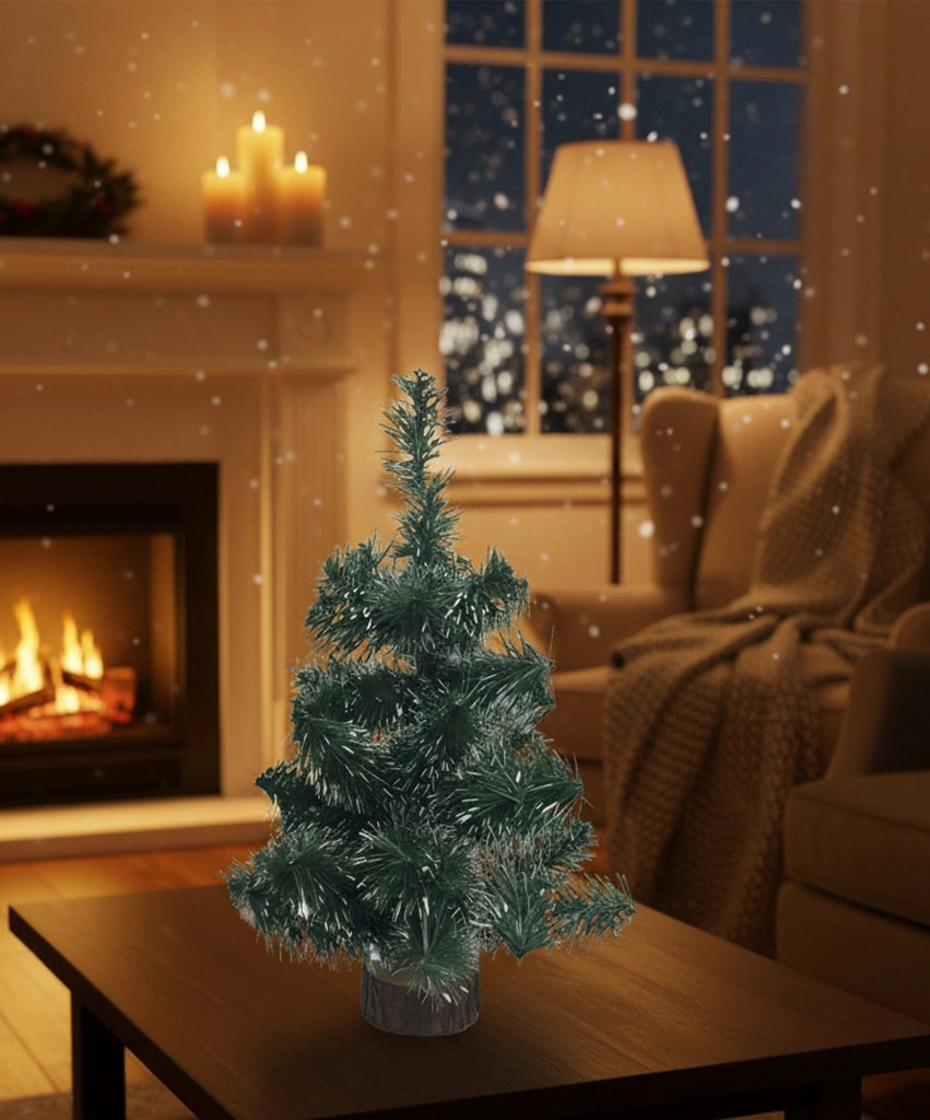 Todina, Albero di Natale Ignifugo si Plastica, no Legno Made in Italy, 60h cm Verde
