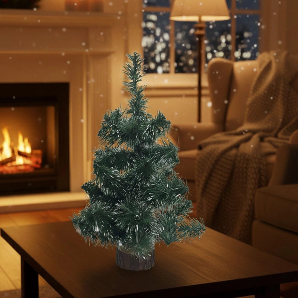 Todina, Albero di Natale Ignifugo si Plastica, no Legno Made in Italy, 60h cm Verde