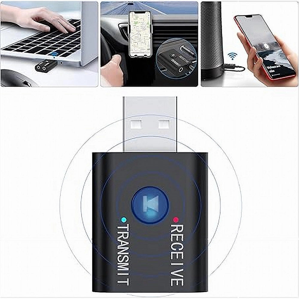 Trade Shop - Adattatore Bluetooth Usb Audio Segnale Ricevente-trasmittente Wireless Ad-bt004 -