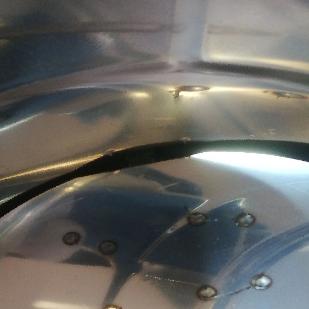 Manicotto mf inox air aisi 304 da 120mm con valvola manuale e chiusura quasi totale