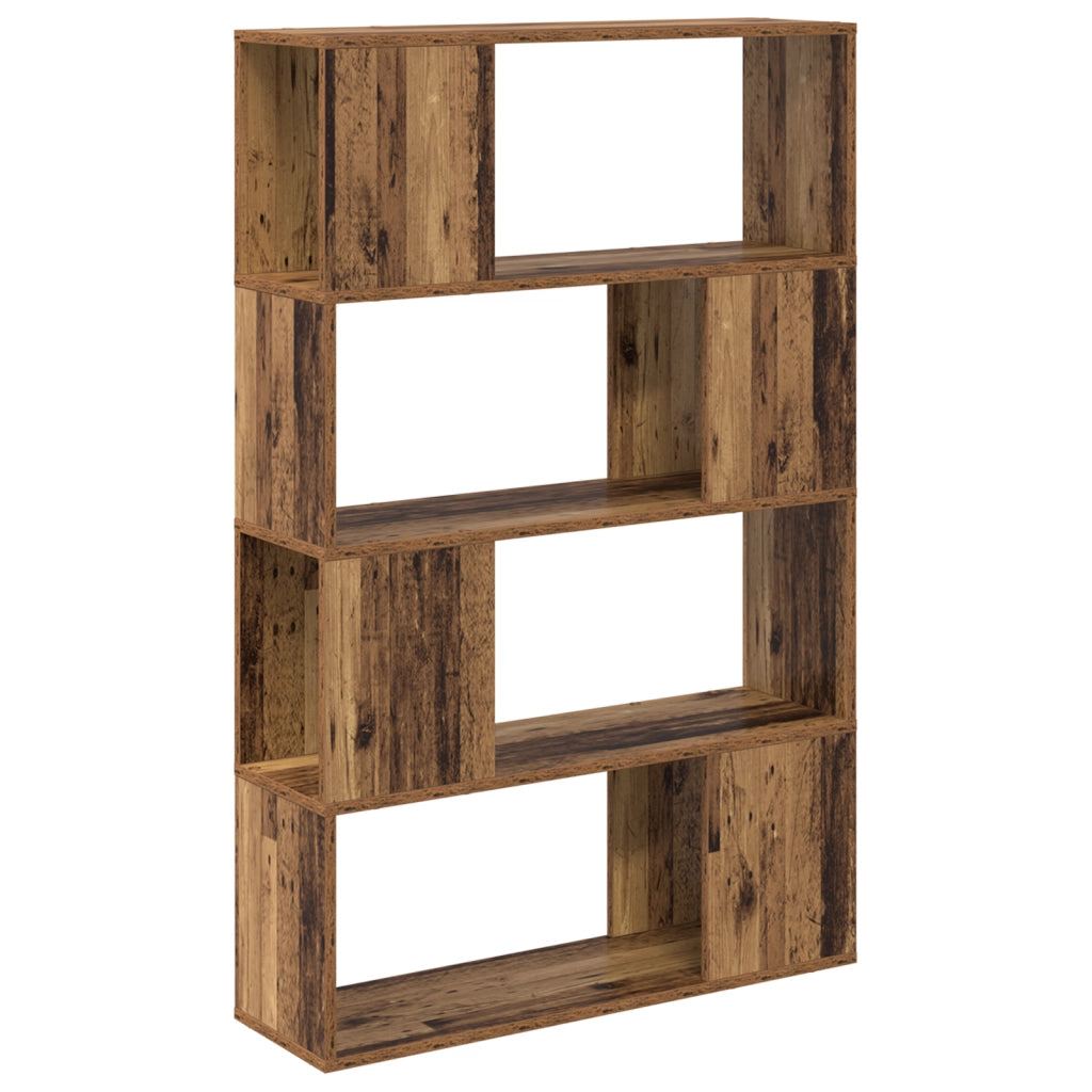 Scaffale Legno invecchiato Legno ingegnerizzato 80 x 24 x 124 cm