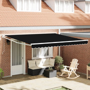 Tenda Retrattile Automatica  Nera 400x300 cm