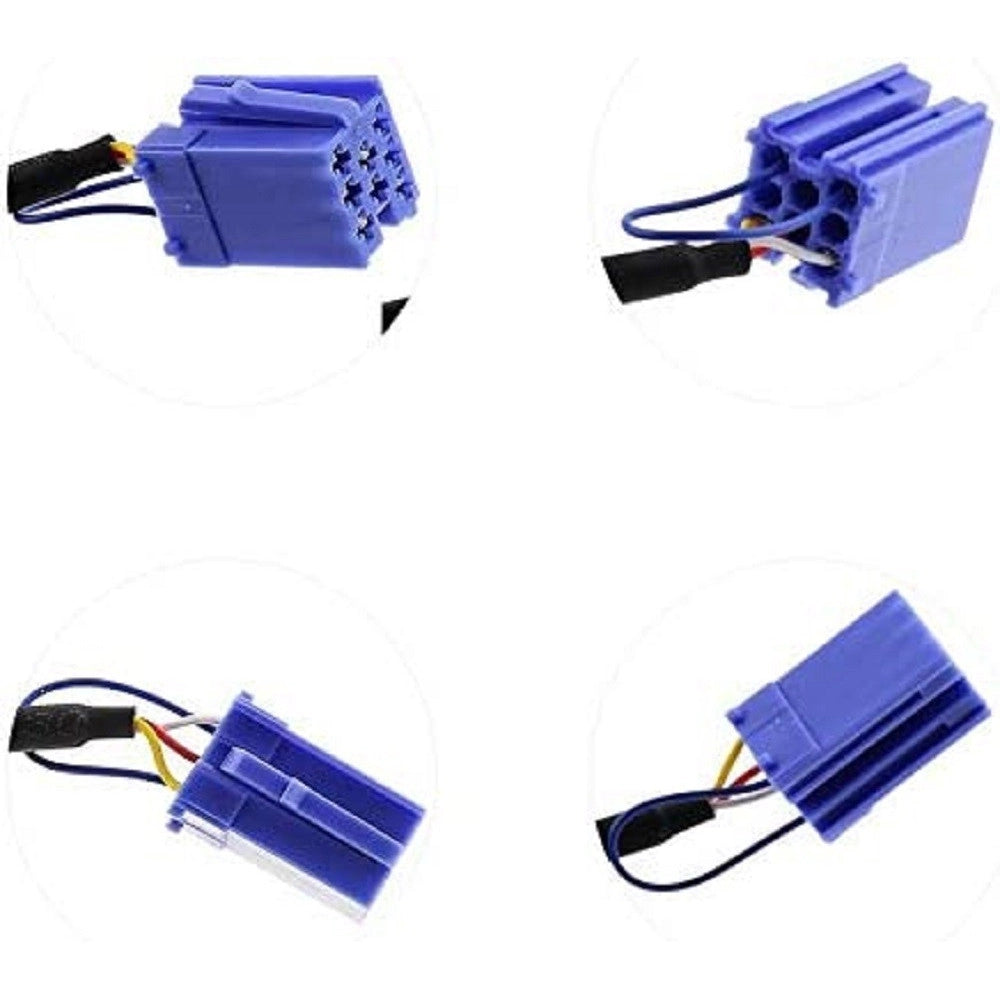 Trade Shop - Cavo Aux Per Auto Fiat 500 Evo Alfa Lancia Autoradio Mini Iso Jack Maschio 3.5mm -
