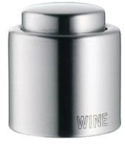 Bottiglia di vino - ermetica - 1 pezzo - acciaio inox - 4,7 cm