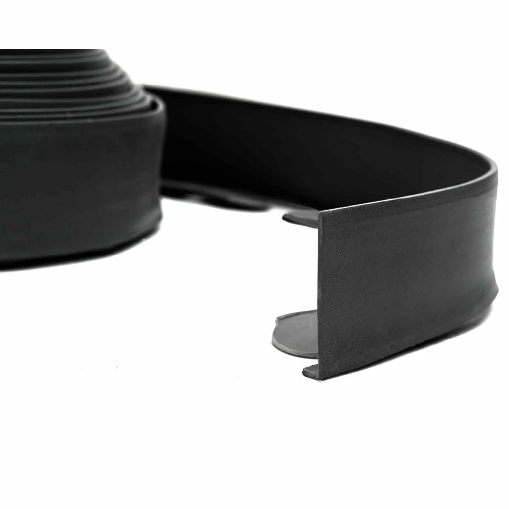 Bordure per prato Nero 3000 x 4 x 5 cm Plastica CFW6623974