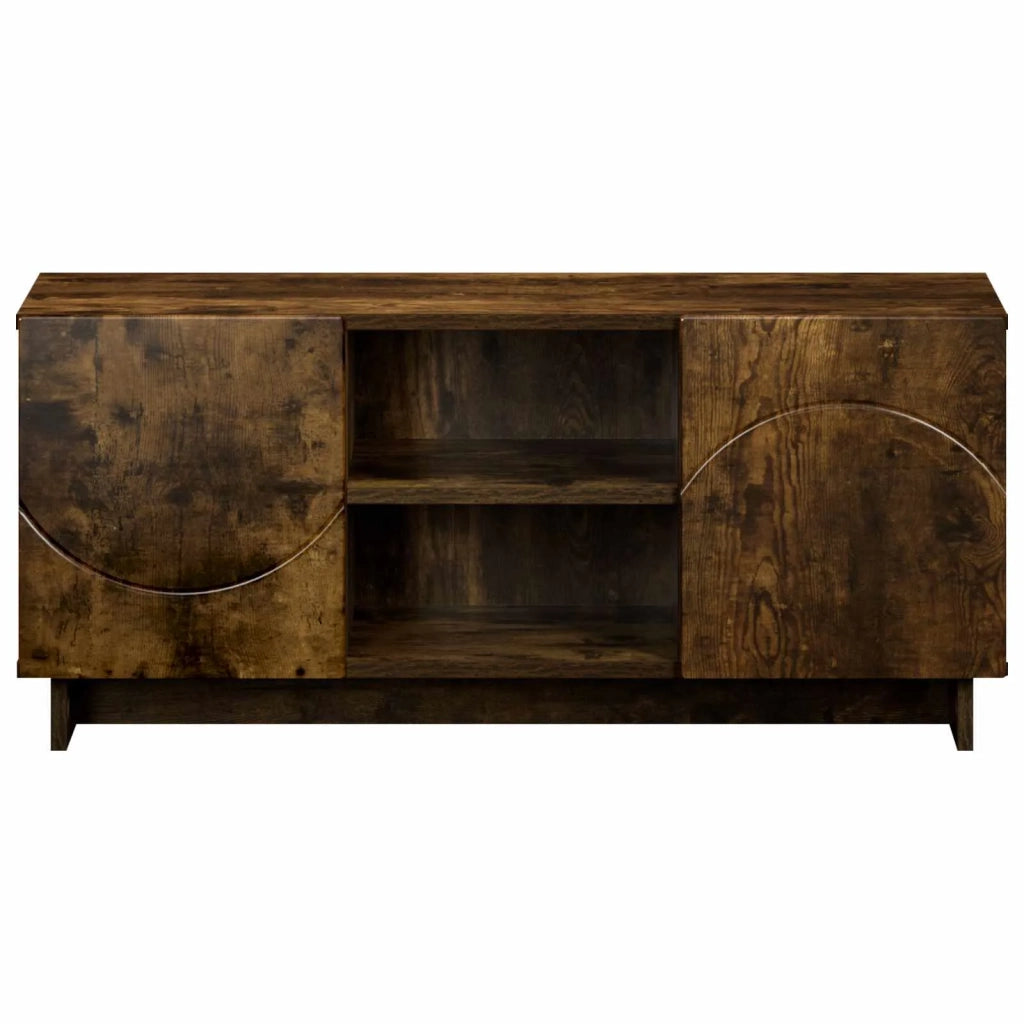 Supporto TV 90 x 34.5 x 40 cm Rovere Fumo Legno ingegnerizzato 8011482