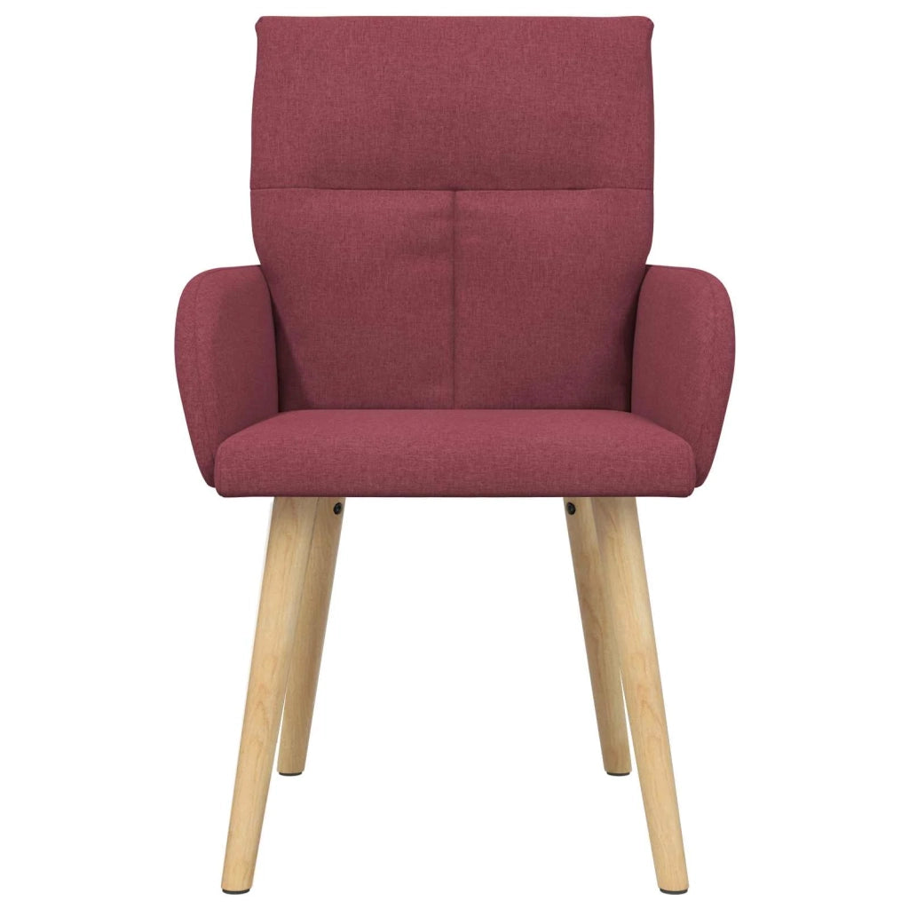 Sedie da pranzo 2 pz Tessuto Rosso Vino 60 x 56 x 96 cm 42034361