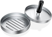 Hamburger pers in alluminio fuso - diametro interno 11 cm - robusto e duraturo