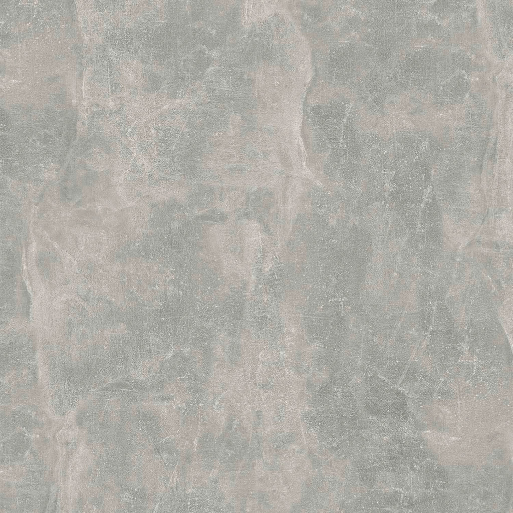 Parete attrezzata soggiorno di colore Grigio effetto cemento e Grigio scuro effetto cemento mod. Entry