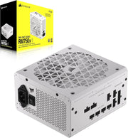 RM750x SHIFT Alimentatore ATX Interamente Modulare - Interfaccia Laterale - Compatibilità con ATX 3.1 e PCIe 5.1 - Efficienza 80 PLUS Gold - Bianco