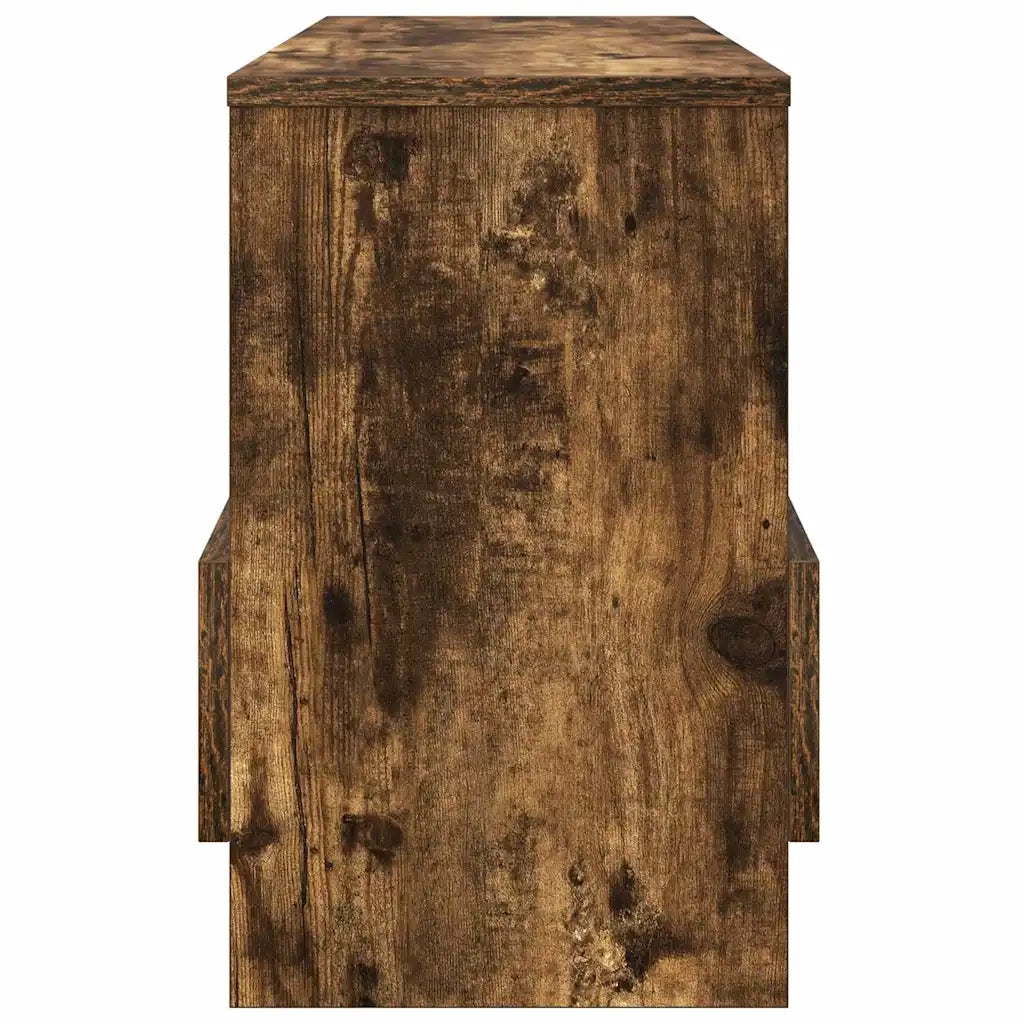 Scaffale per riviste Rovere fumé 68,5 x 30 x 45 cm 890988