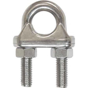 MORSETTO PER FUNI INOX 5 mm