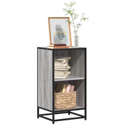 vidaXL Libreria Grigio Sonoma 40x35x76 cm in Legno Multistrato