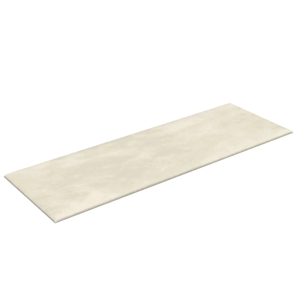 Testiera da Parete 12 pz Crema Velluto 42020548
