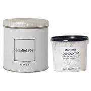 Smalto1968 base acqua gesso antico shabby chic finitura opaca multicolore l 0.5 *** colore- bianco, confezione 1