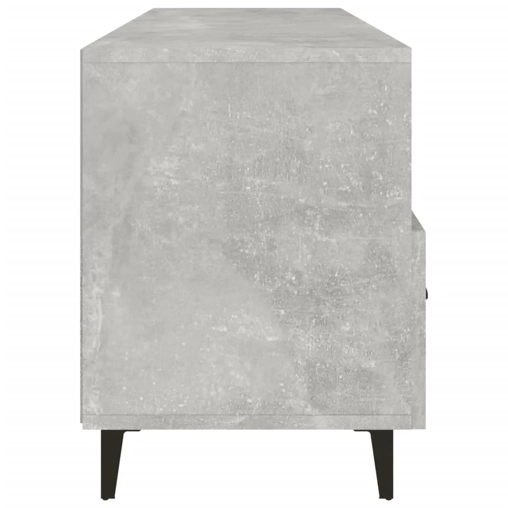 Mobile TV multimediale mensola TV credenza TV sala da pranzo soggiorno camera da letto 102 x 35 x 50 cm legno ingegnerizzato grigio 02_0025577