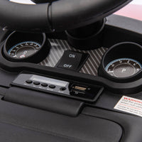 Macchina Elettrica per Bambini Licenza Land Rover Discovery 6V Velocità 3km/h Rosso