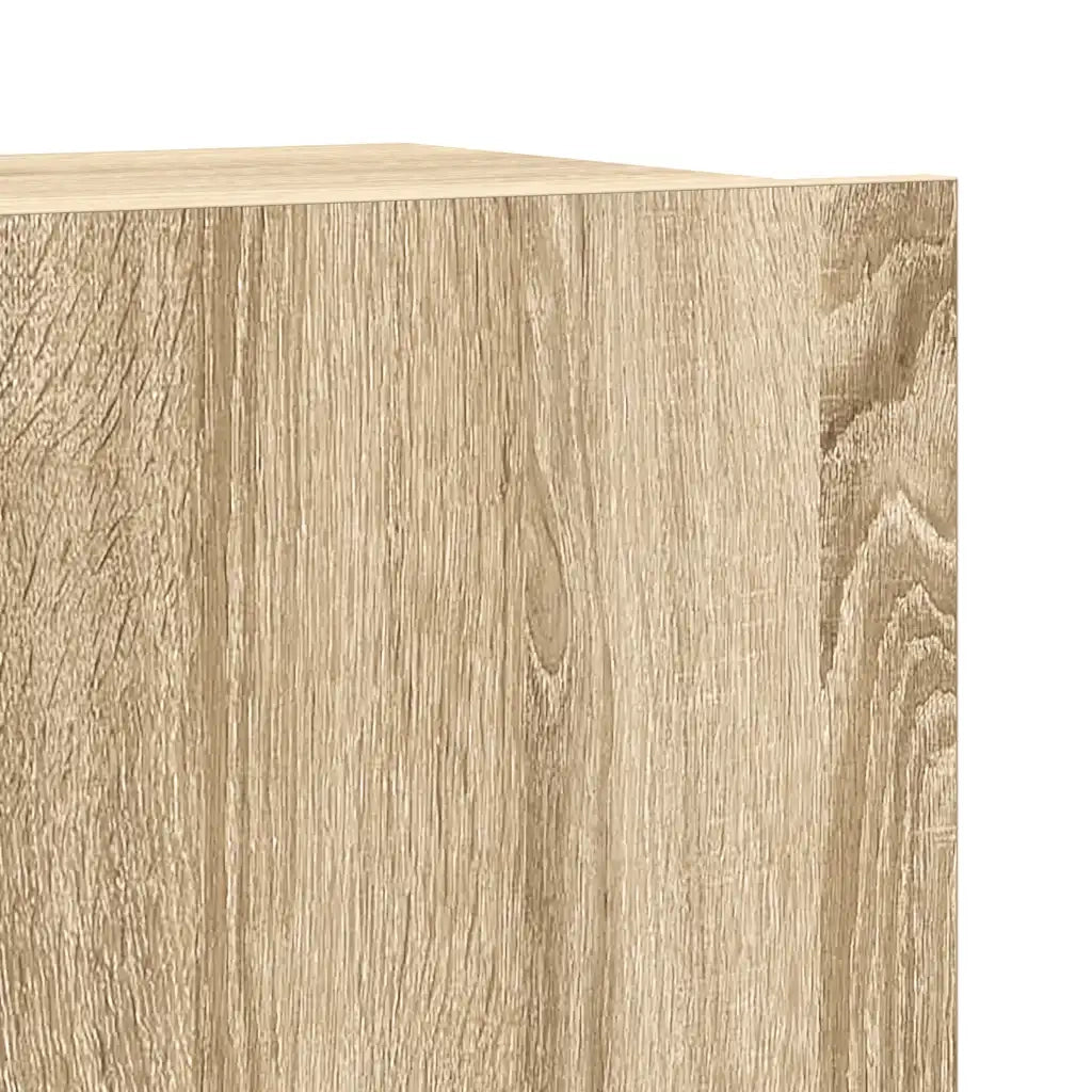 Set di Mobili TV 4 pz Rovere Sonoma in Legno Multistrato 3078981
