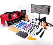 Kit di riparazione auto 60-delig - Incluso pistone applicatore e attrezzo di trazione - Per buchi da 3 a 10 cm
