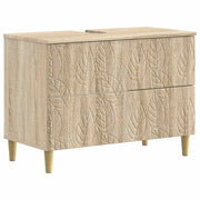 Armadio per Lavabo da Bagno DELFT Rovere Sonoma 82 x 41 x 59 cm 897017