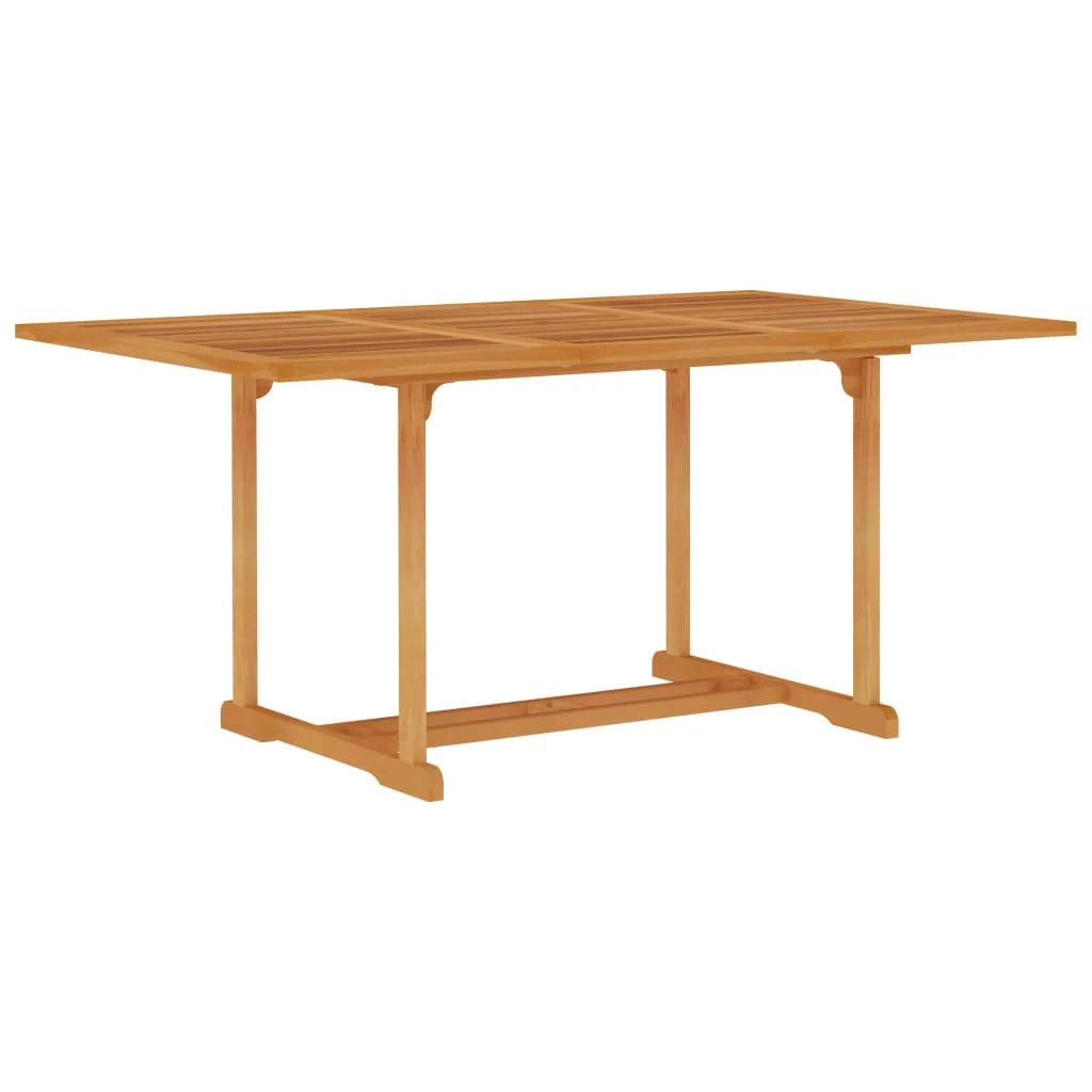 Set di mobili da giardino mobili da esterno 5 pezzi con cuscini grigi legno massello di teak 02_0016383
