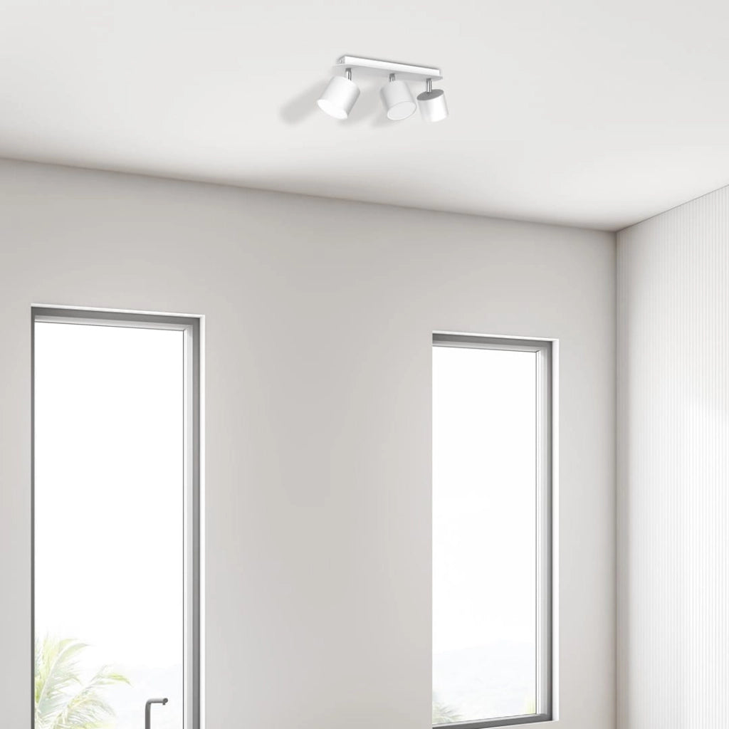 Plafoniera Milagro DIXIE bianca 3 luci LED GX53 20W