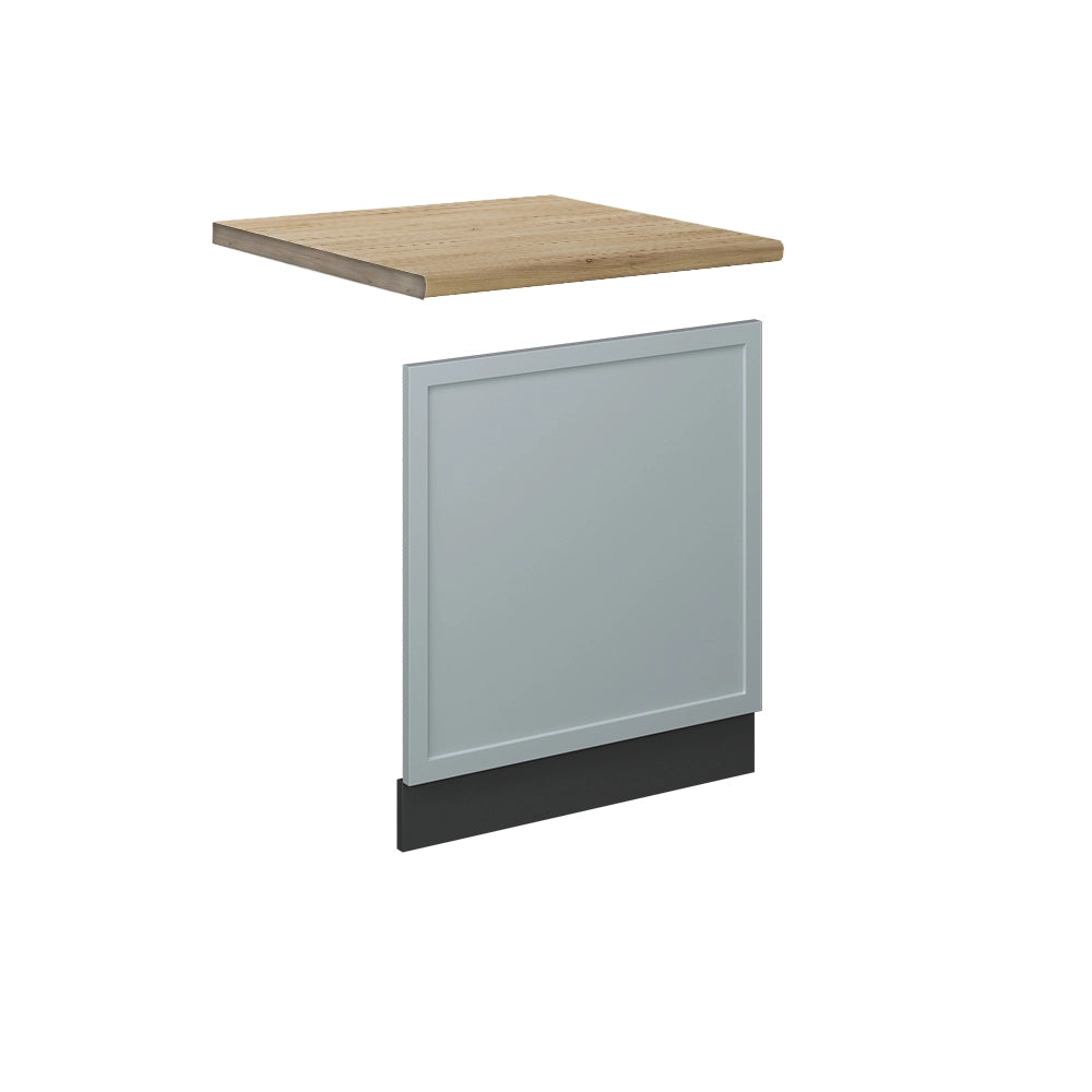 Vicco Pannello frontale Blu-grigio chiaro 60 cm , PL Rovere