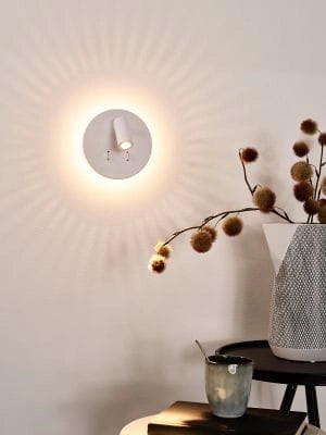 Lucide Bentjer applique bianca LED 6W 3000K IP20 metallo