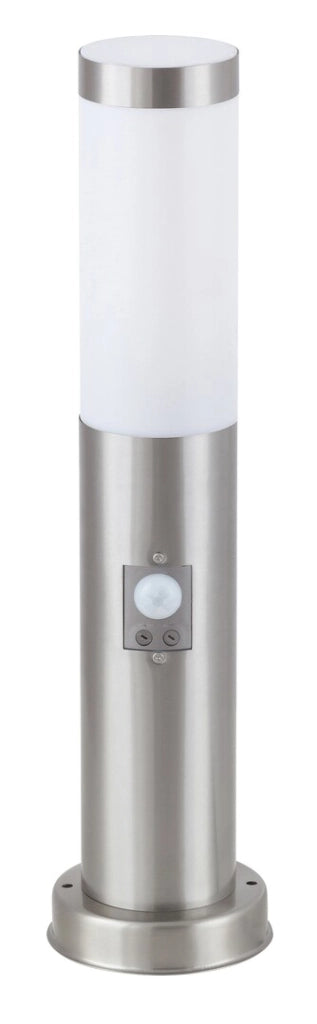 Paletto giardino con sensore E27 inox Rabalux 8267