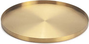 Tavolo da Cucina - Tavolo da Servire - Tavolo Rotondo - In Metallo - Oro