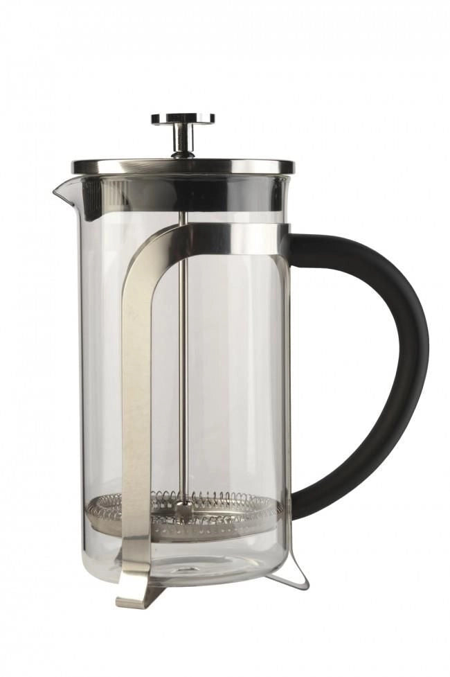 Leopold Vienna LV01533 caffettiera manuale ?affettiera a stantuffo 1 L Nero, Acciaio inossidabile, Trasparente