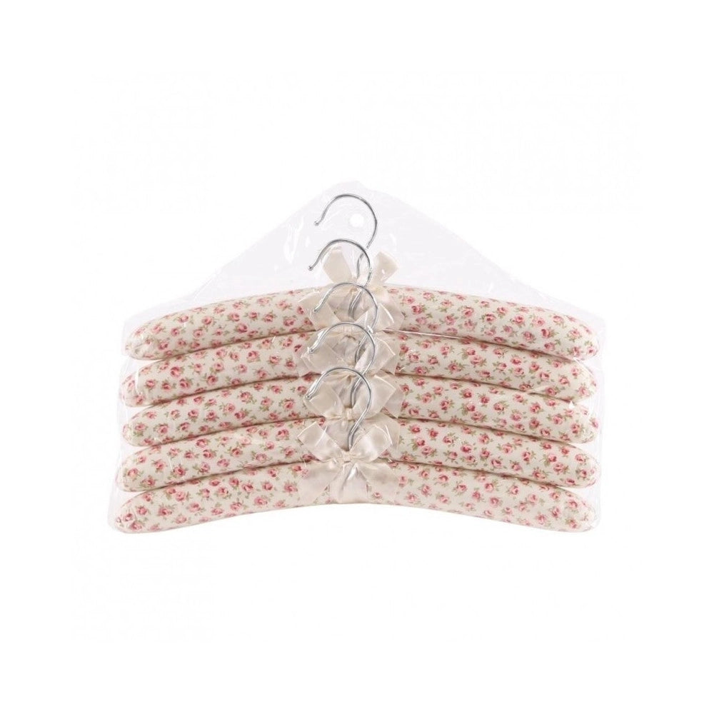 Trade Shop - 5 Gruccia Grucce Spugna Tessuto Appendiabiti Appendi Abiti Vestiti Camicie -