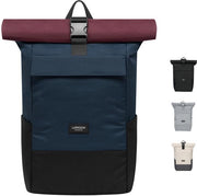 Borsa da Spalla Universale per Uomo Donna Blu Rosso - Nr. 4 - Borsa con Tasca per Laptop per Università, Lavoro & Bicicletta - Grande Borsa - Impermeabile