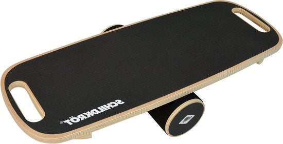 Pannello di Equilibrio in Legno per Esercizio e Balzo - Beige - Medio
