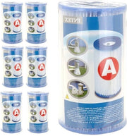 Filtri acqua per Intex piscine, set di 6 filtri per patroni 'A