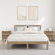 Armadi da letto 2 pz Rovere artigianale 40x35x50 cm Legno ingegnerizzato