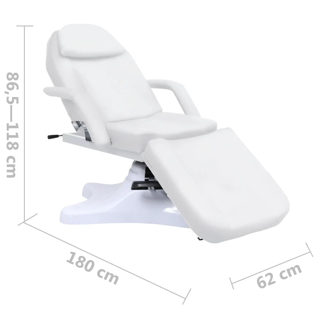 Lettino per massaggi panca per massaggi lettino per estetica divano per massaggi lettino per estetica terapia estetica tatuaggio bianco 180 cm 02_0001803