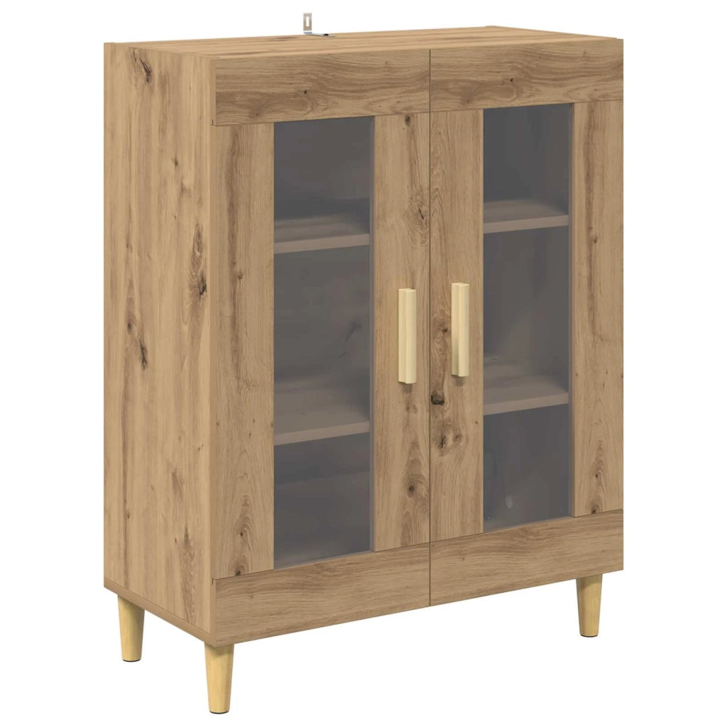 Credenza-Buffet-Armadio da cucina Rovere artigianale 69,5 x 34 x 180 cm 787113