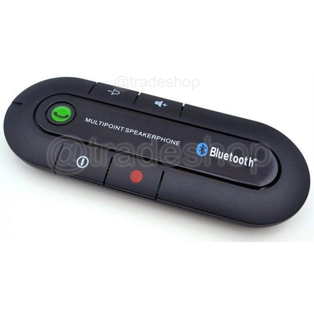 Trade Shop - Kit Universale Vivavoce Bluetooth Per Auto Macchina Dispositivo Trasmettitore -
