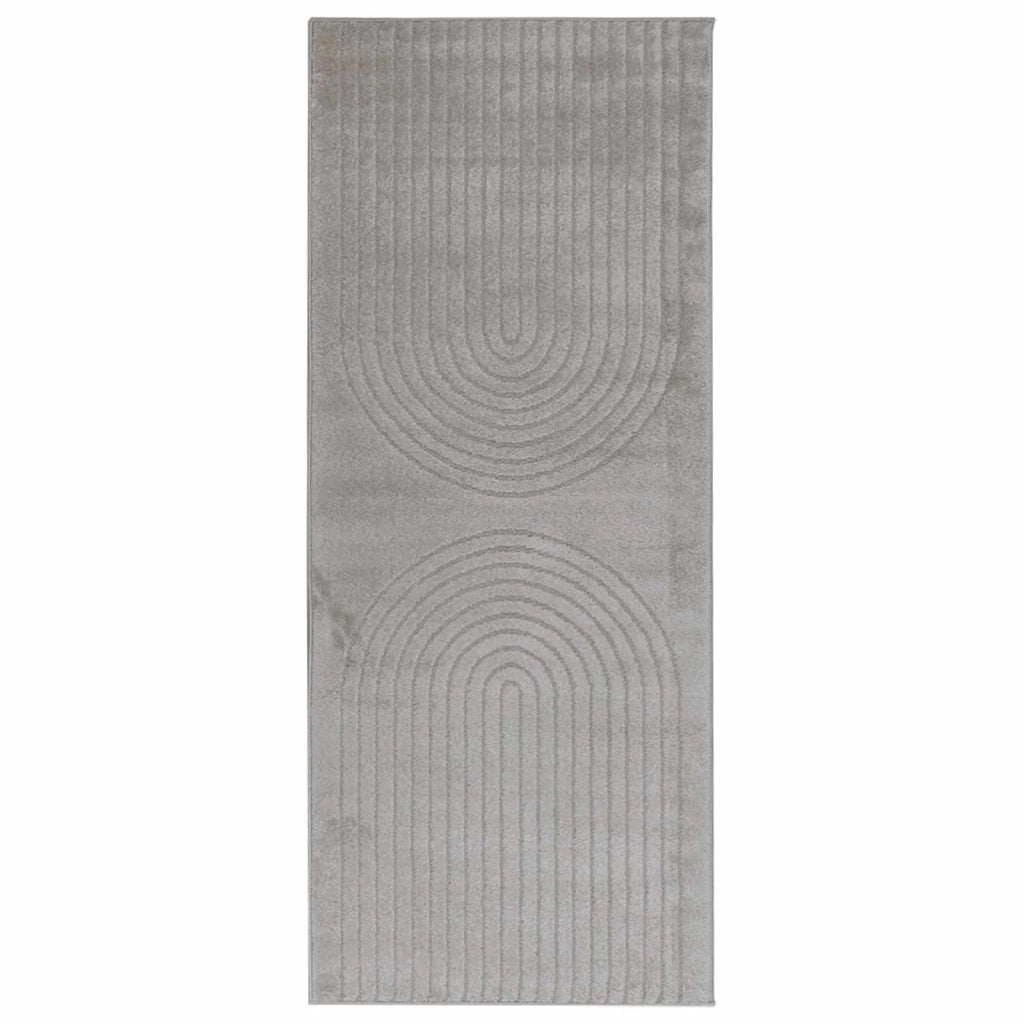 Tappeti per area GALATI Grigio 200 x 80 cm Poliestere