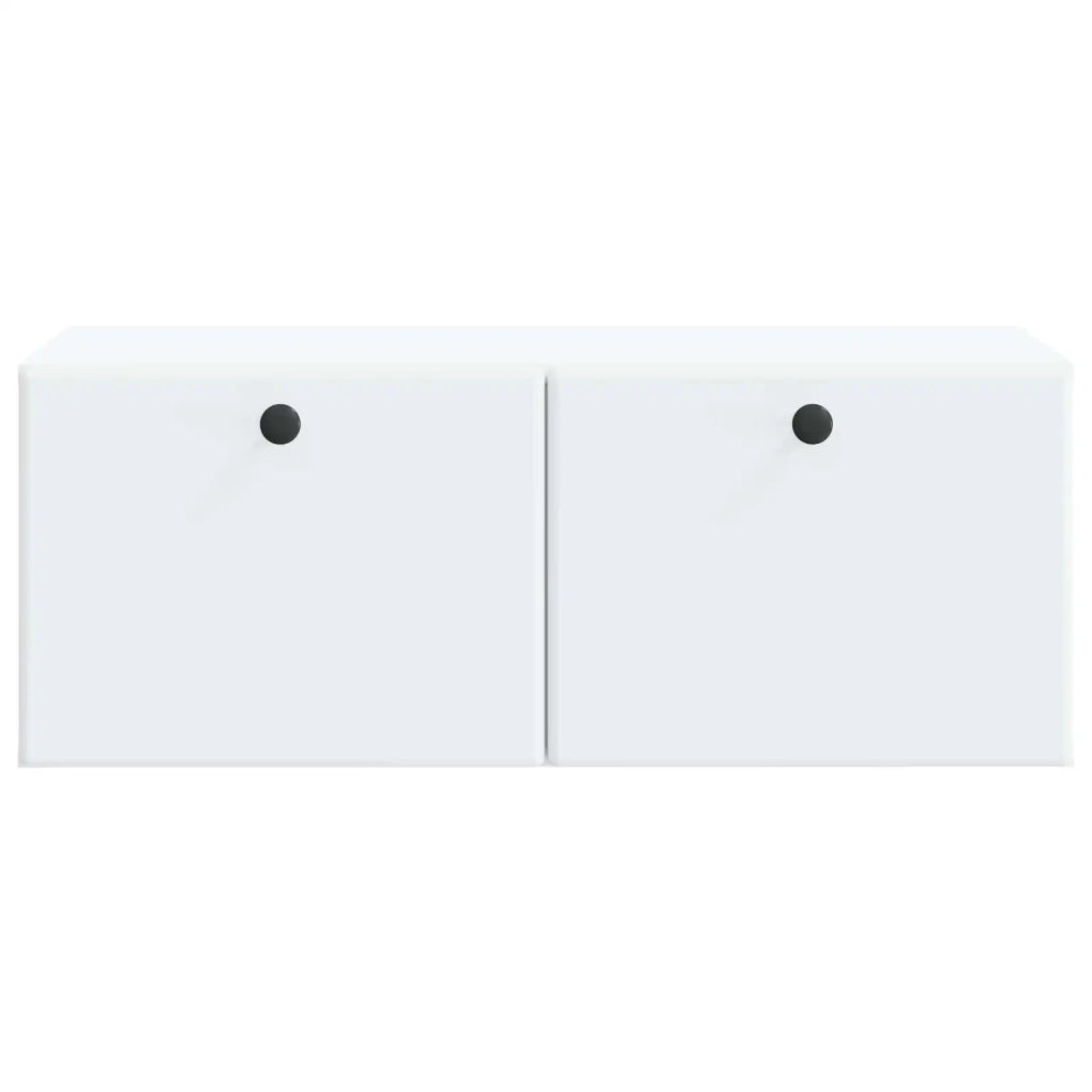 Mobile Porta TV da Muro 78,5 x 41 x 30 cm Bianco 899195