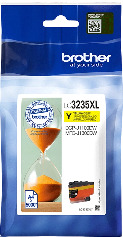 Brother LC3235XLY cartuccia d'inchiostro 1 pz Originale Resa elevata (XL) Giallo