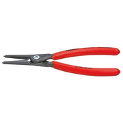 Knipex 49 11 A4 Pinze per Anelli di Sicurezza Esterni su Alberi con Punte Dritte Acciaio al Cromo-Vanadio 320 mm colore Rosso