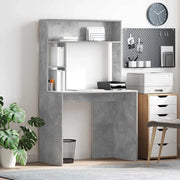 Scrivania Grigio cemento 91 x 50 x 149 cm Legno multistrato 869261