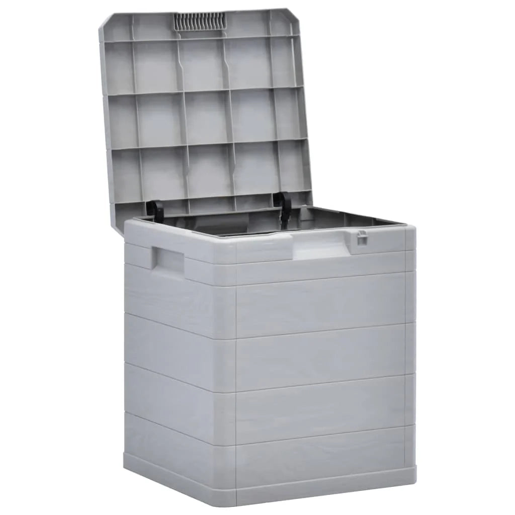 Baule/box da giardino grigio chiaro da 90 litri 02_0013049
