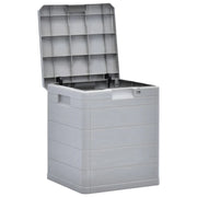 Baule/box da giardino grigio chiaro da 90 litri 02_0013049