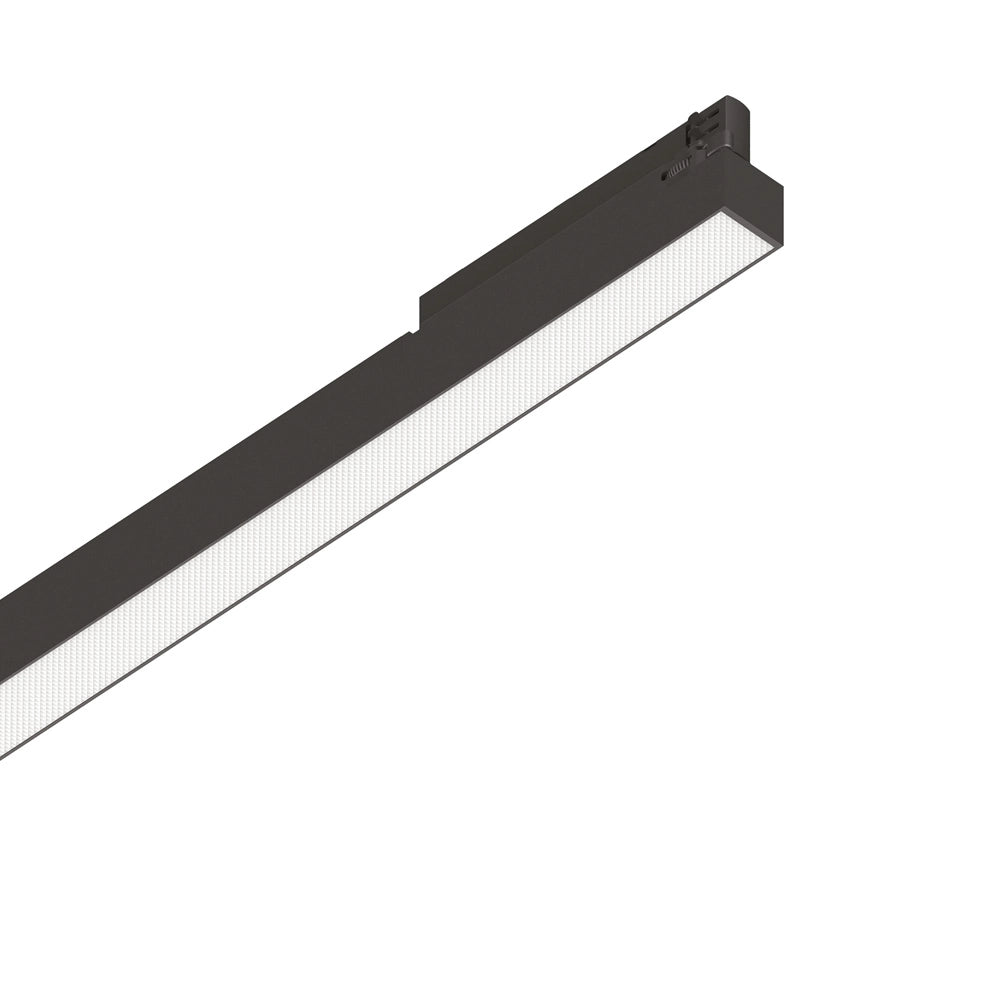 Proiettore Lineare Display Metallo Nero Led 14W 3000K Luce Calda